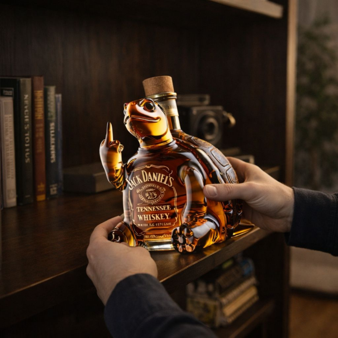 Garrafa de whisky - Edición Tortuga