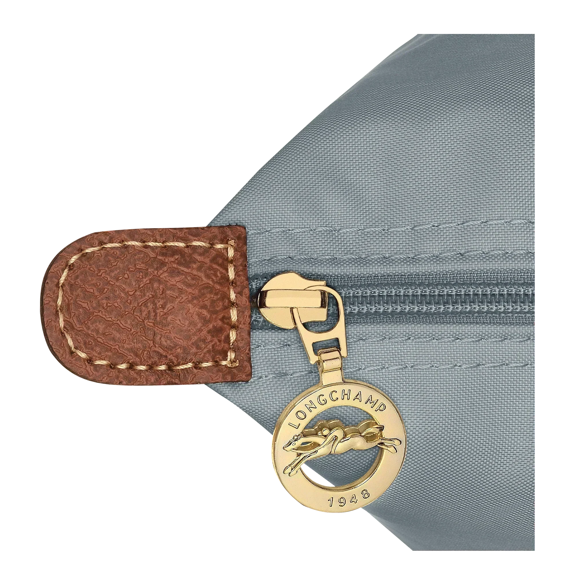 Longchamp - Bolsa Tote Le Pliage Grande, Acero