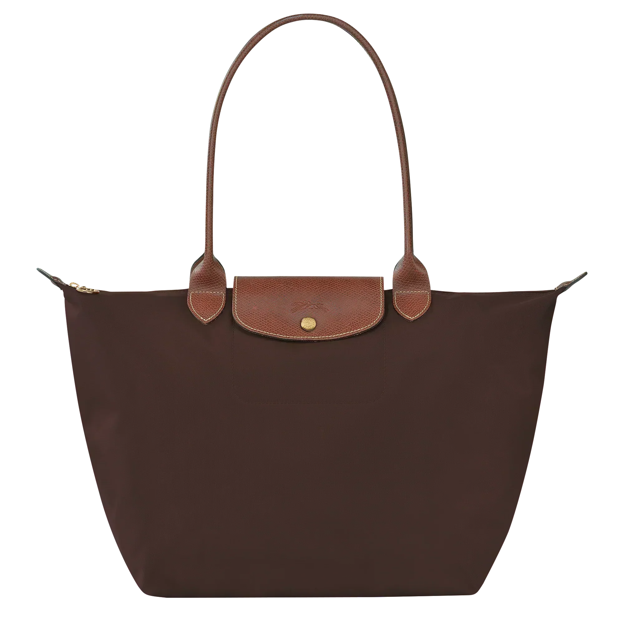 Longchamp - Bolsa Tote Le Pliage Grande, Ébano