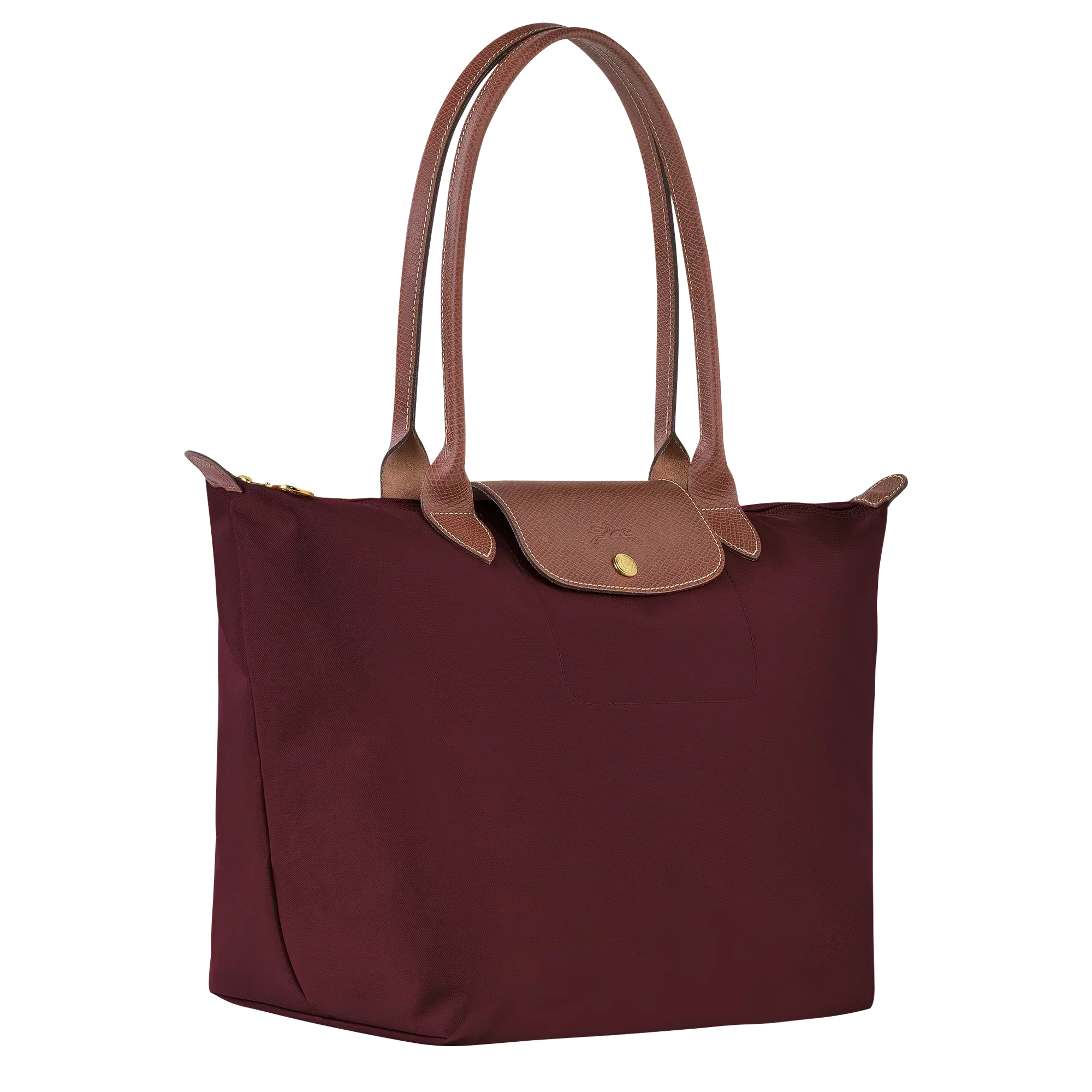 Longchamp - Bolsa Tote Le Pliage Grande, Borgoña