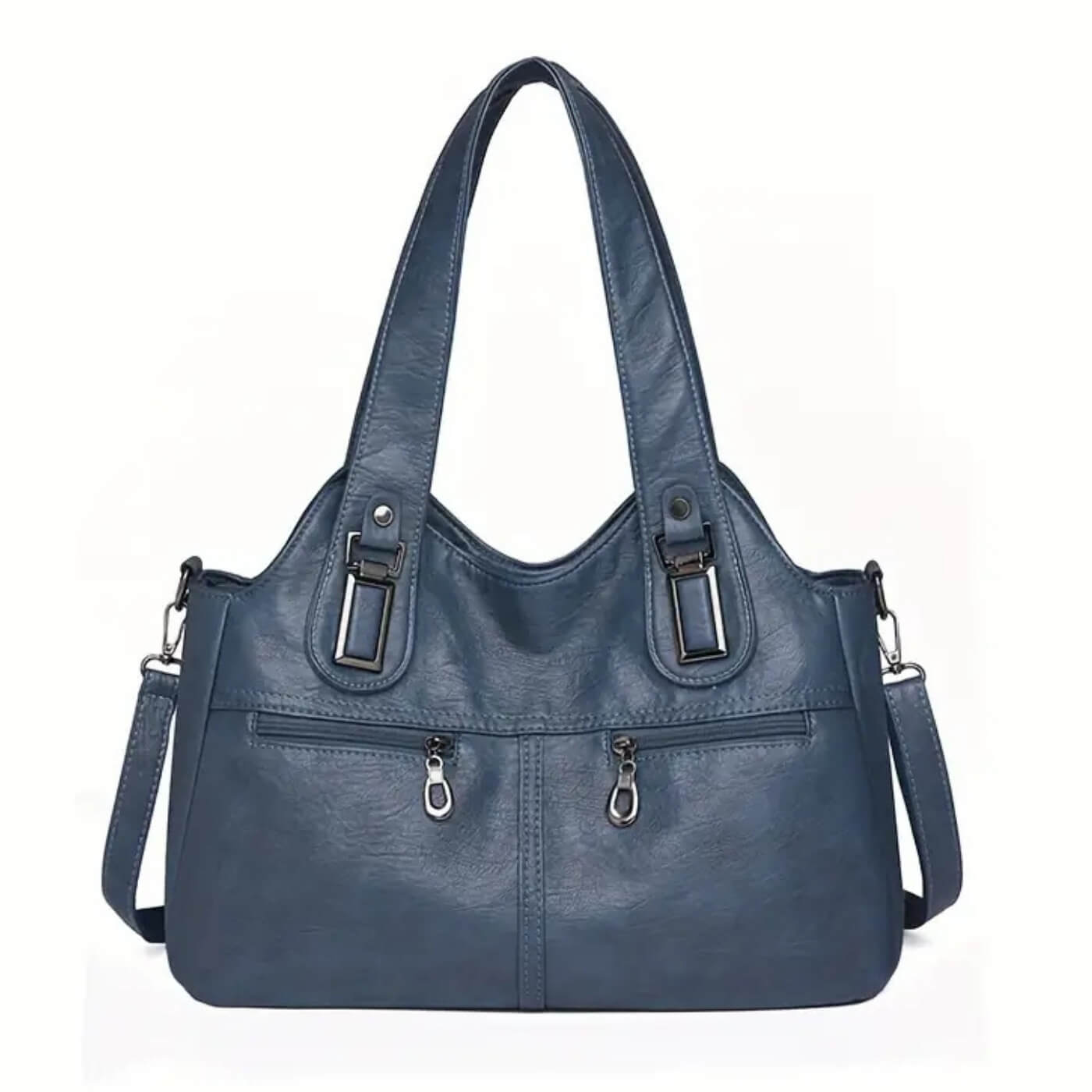 Flavia’s Dual-Zip | Bolsa de Hombro
