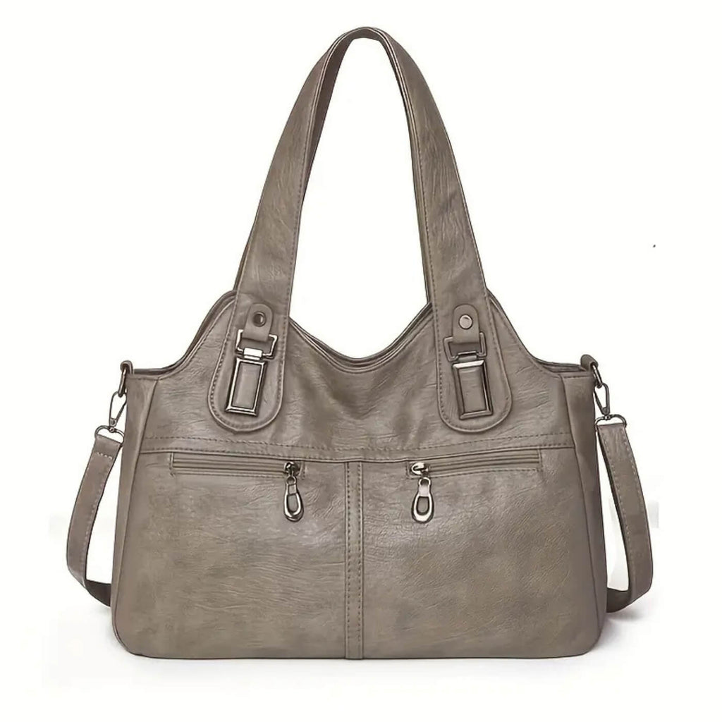 Flavia’s Dual-Zip | Bolsa de Hombro