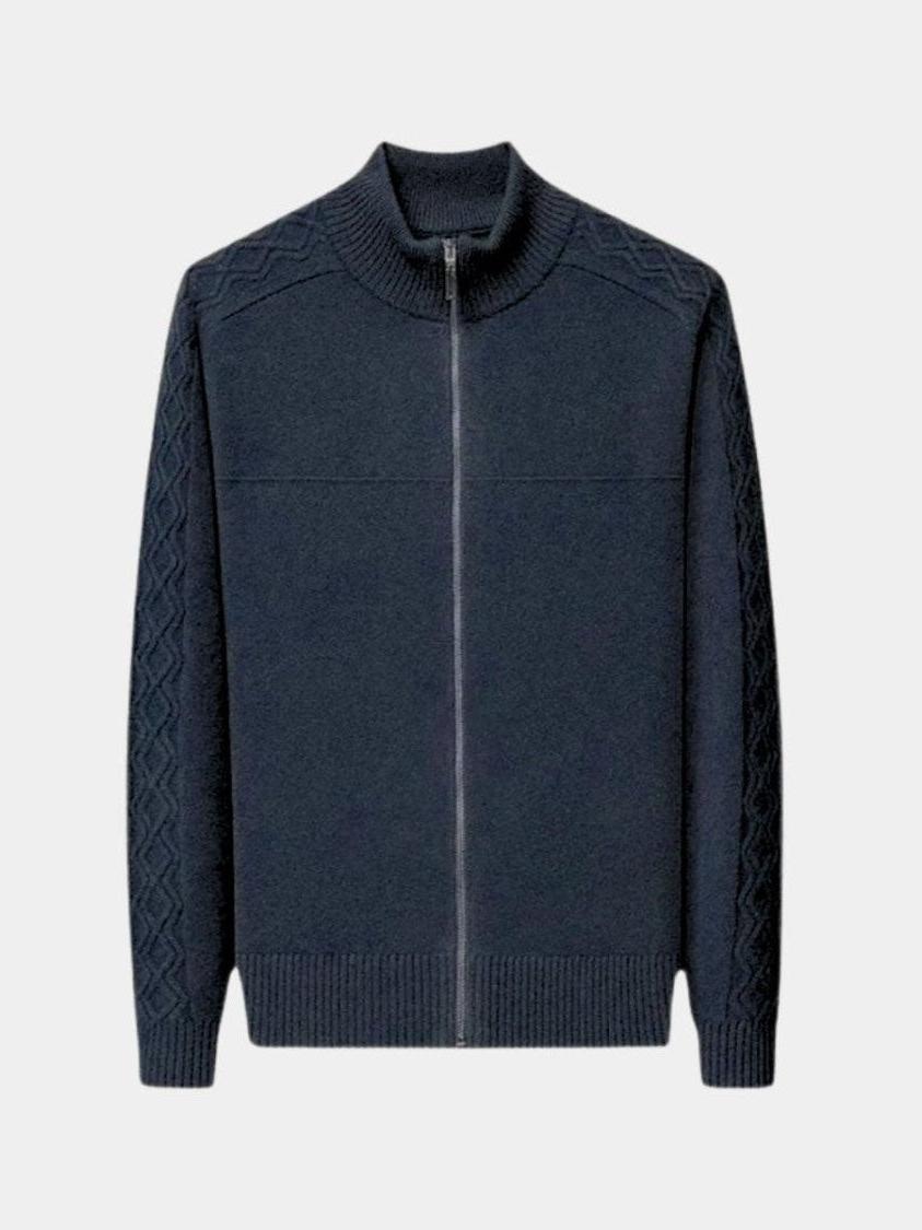 Magnus™ | Sudadera de Cachemira con Cremallera