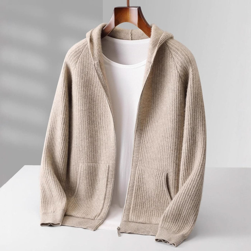 SORRENTO | Sudadera de Cachemira con Cremallera