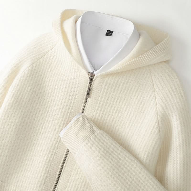 SORRENTO | Sudadera de Cachemira con Cremallera