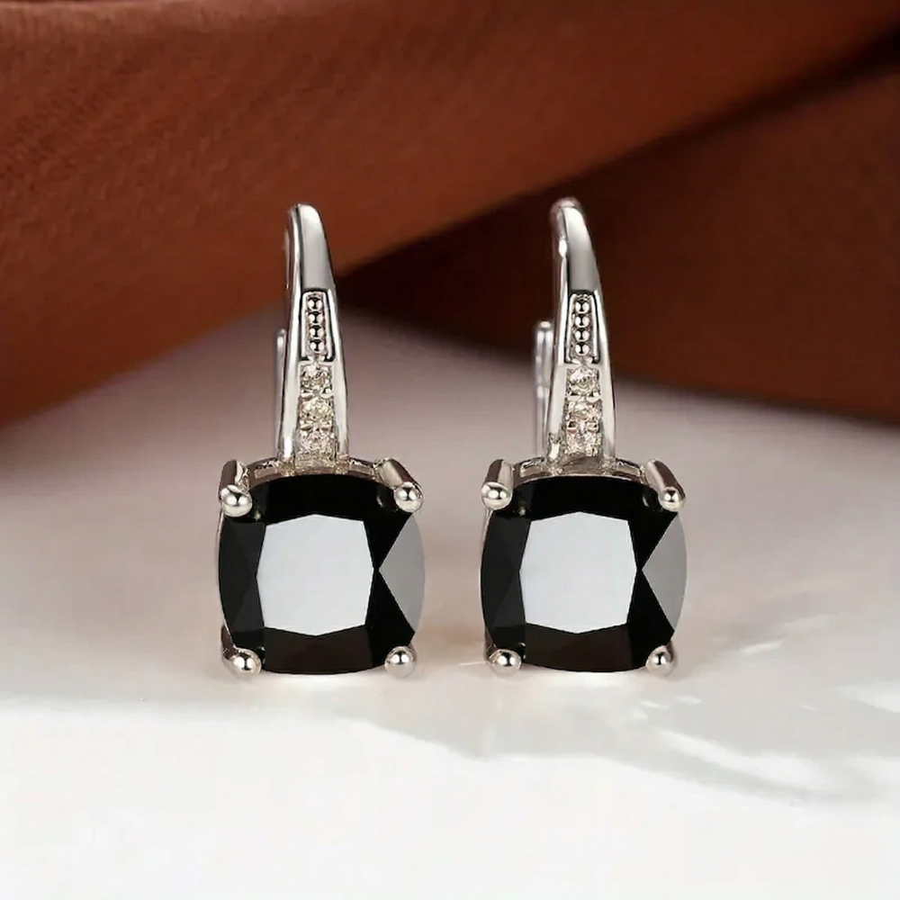 Mystic Stone | Pendientes de aro | Dorado