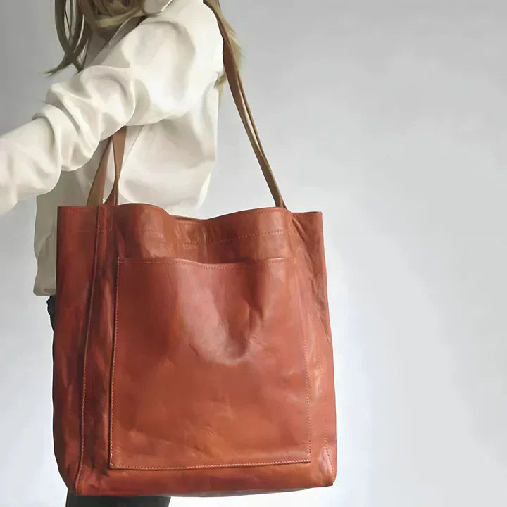 Olivia | Bolso tote de cuero