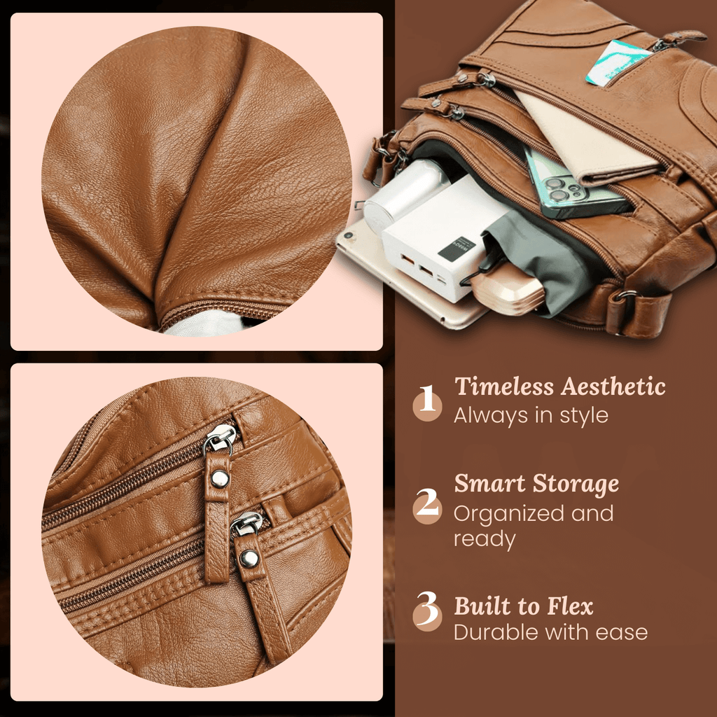 Emanuela’s Multi-Bolsillos | Bolsa de Hombro