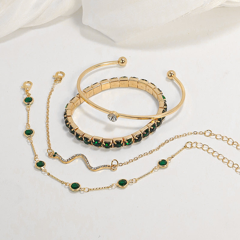 Sorina Feldwyn | Set de pulseras | Dorado