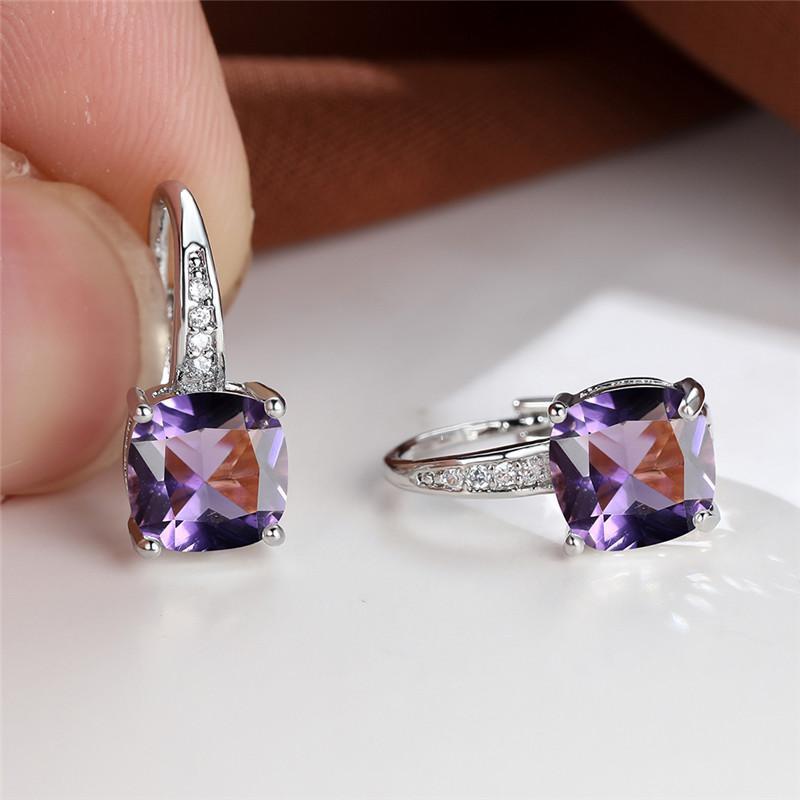 Mystic Stone | Pendientes de aro | Dorado