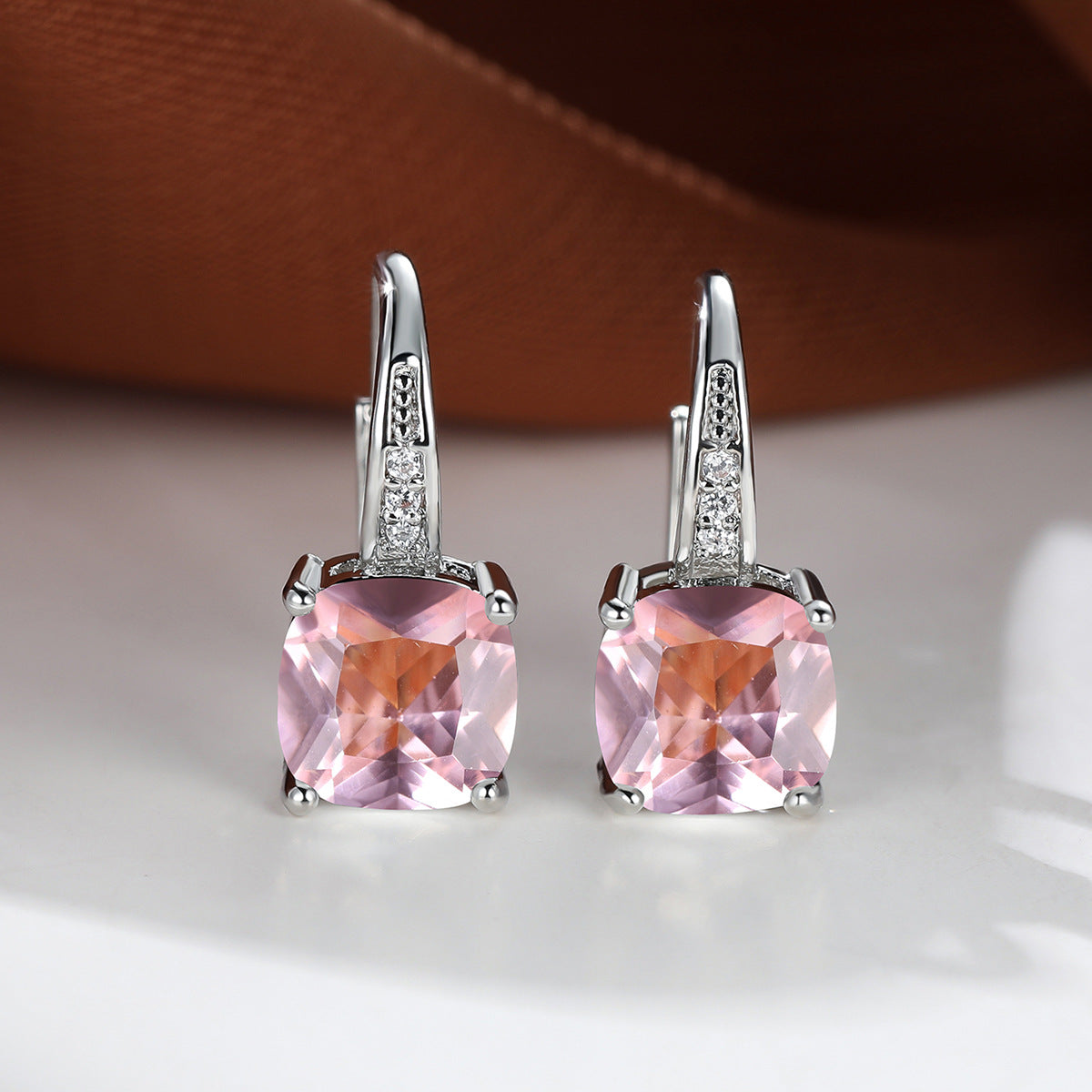 Mystic Stone | Pendientes de aro | Dorado