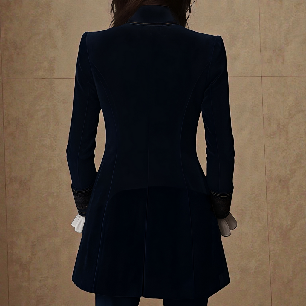 Nuria - Chaqueta Elegante de Terciopelo