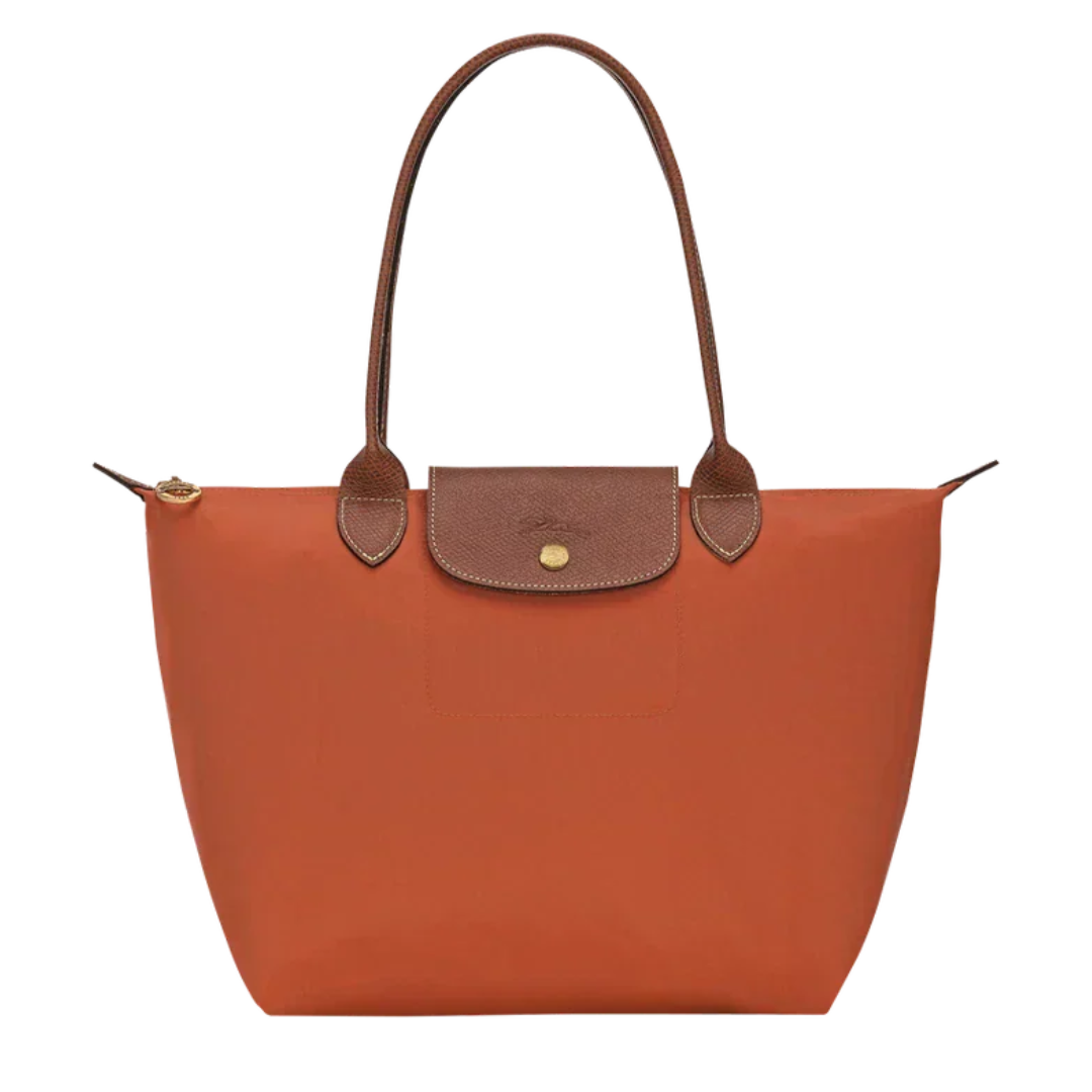 Longchamp - Bolsa Tote Le Pliage Grande, Ladrillo