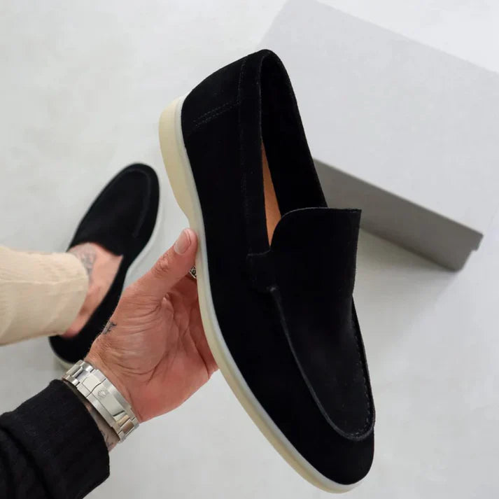 Mocasines de gamuza elegantes