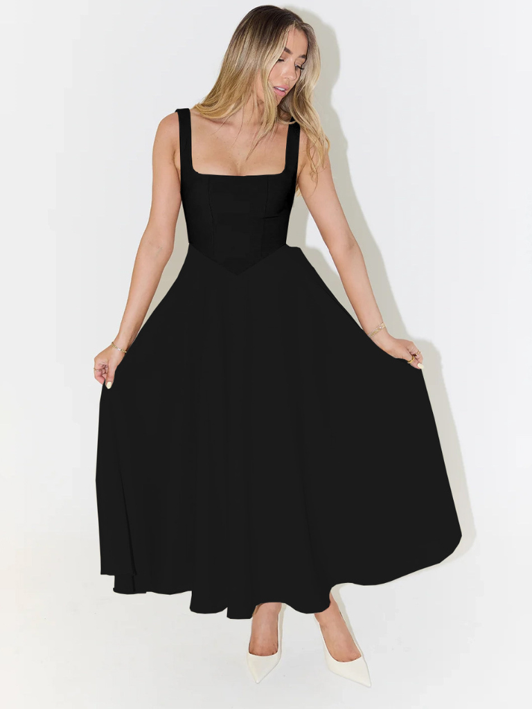 Abito MELIS – Eleganza Fluida & Femminilità Senza Tempo