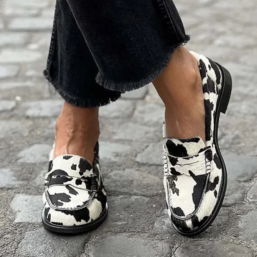 Claria - Mocasines chic estampados