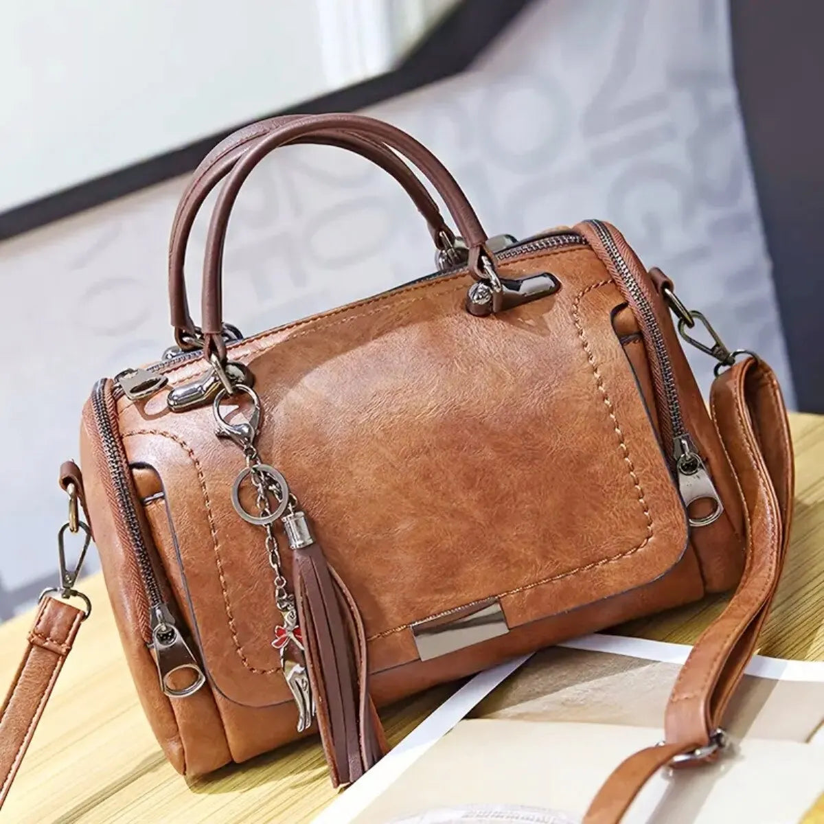 Monique | Bolso de cuero