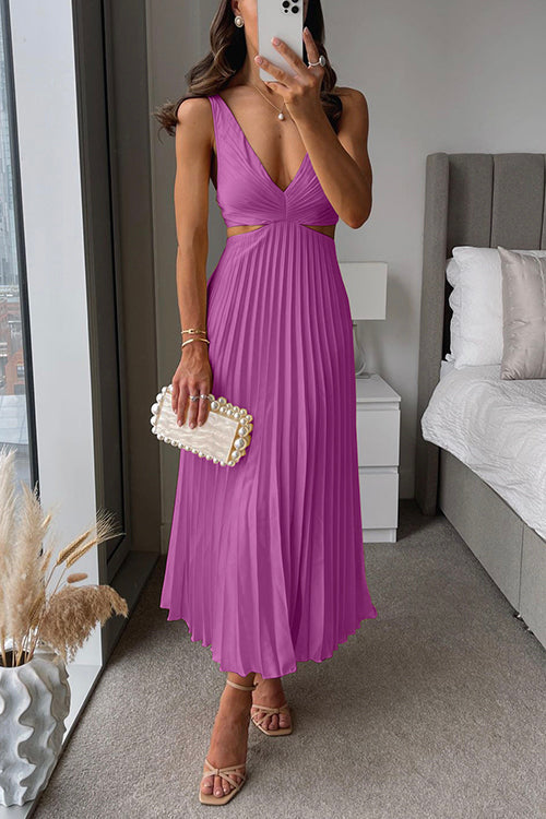 Vestido Bellezza – Vestido plisado para ocasiones