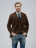 Radek™ | Chaqueta y chaleco de estilo vintage