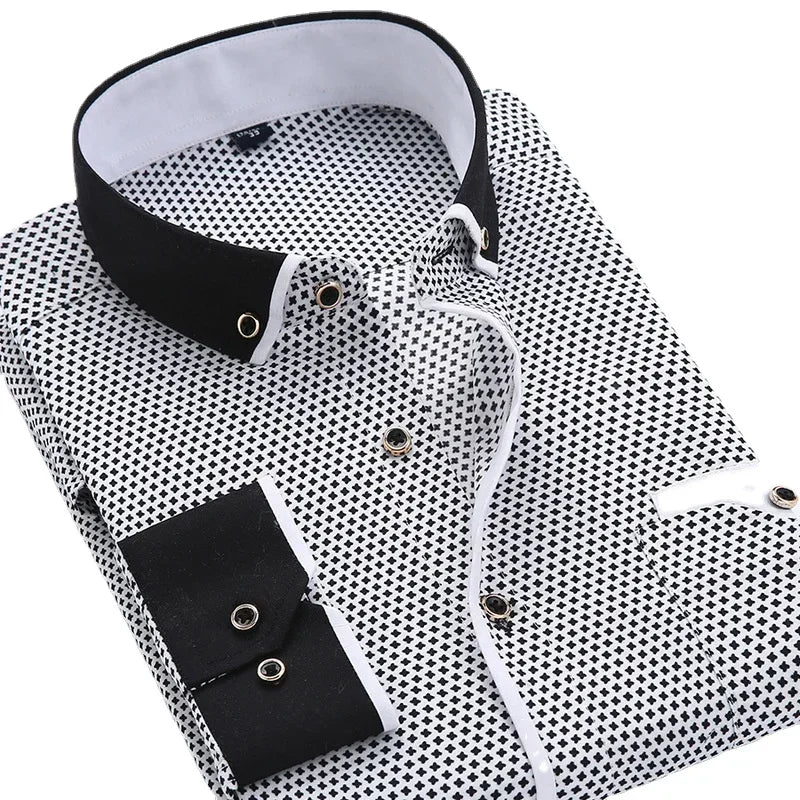 Alberto™ | Camisa clásica de manga larga