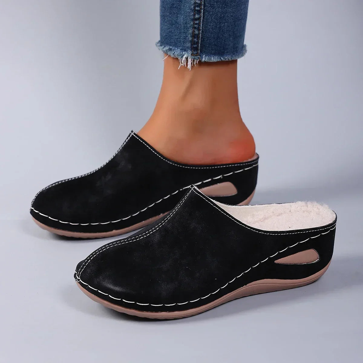 Pantuflas ortopédicas con comodidad diaria y estilo para el hogar atemporal