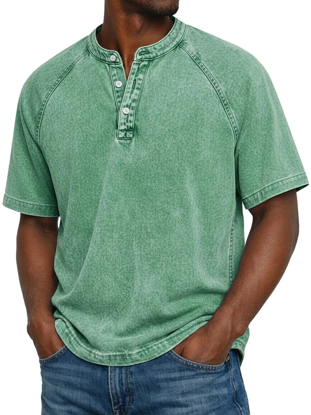 Ernest | Polo vintage abotonada para hombre