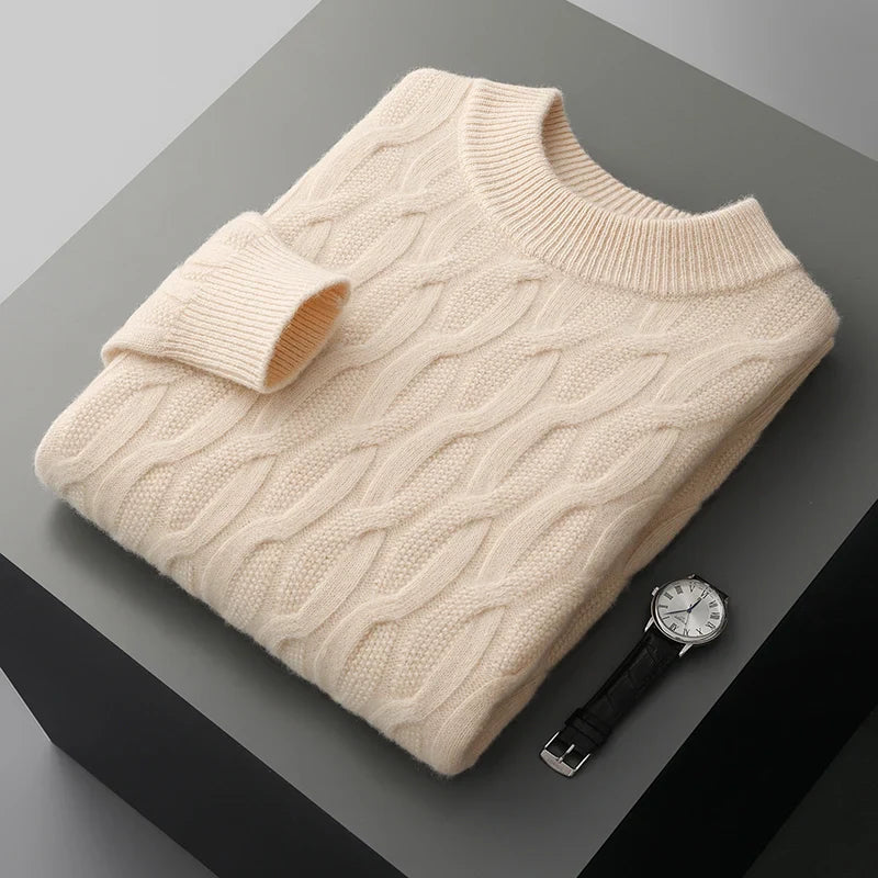 Graham | Jersey de Cachemira Jacquard