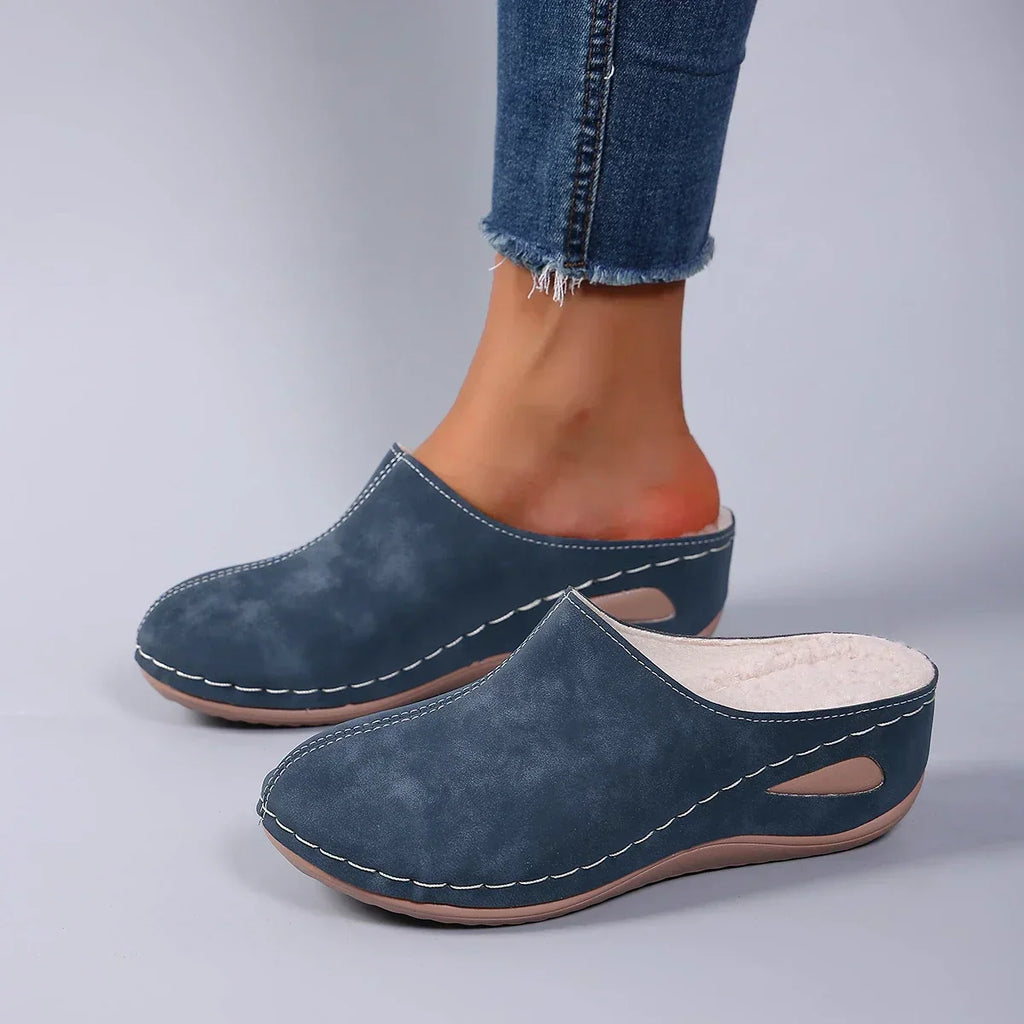 Pantuflas ortopédicas con comodidad diaria y estilo para el hogar atemporal