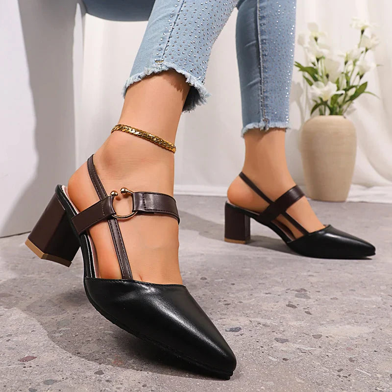 Tacones Mirella con anillo