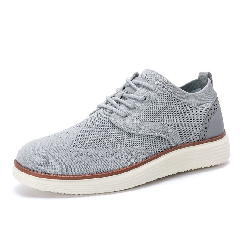 LUCA – Zapatilla Hombre Tejido Transpirable Estilo Oxford Premium