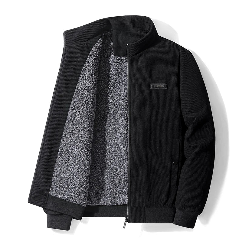 Renzo - Chaqueta de Pana con Forro de Felpa