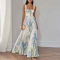 Oriah™ | Vestido maxi floral de línea A