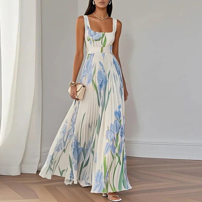 Oriah™ | Vestido maxi floral de línea A