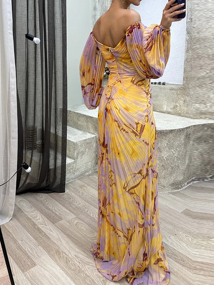 Vestido elegante con escote en V