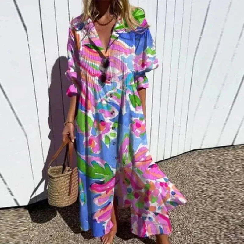 Aikaterini | Vestido Boho Beachcomber