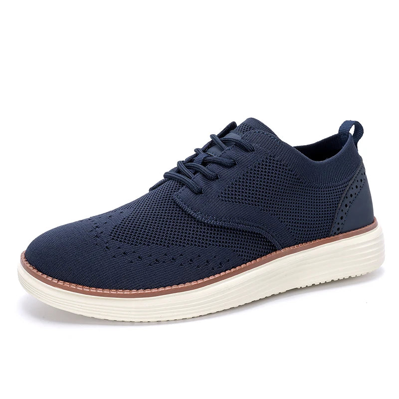 LUCA – Zapatilla Hombre Tejido Transpirable Estilo Oxford Premium