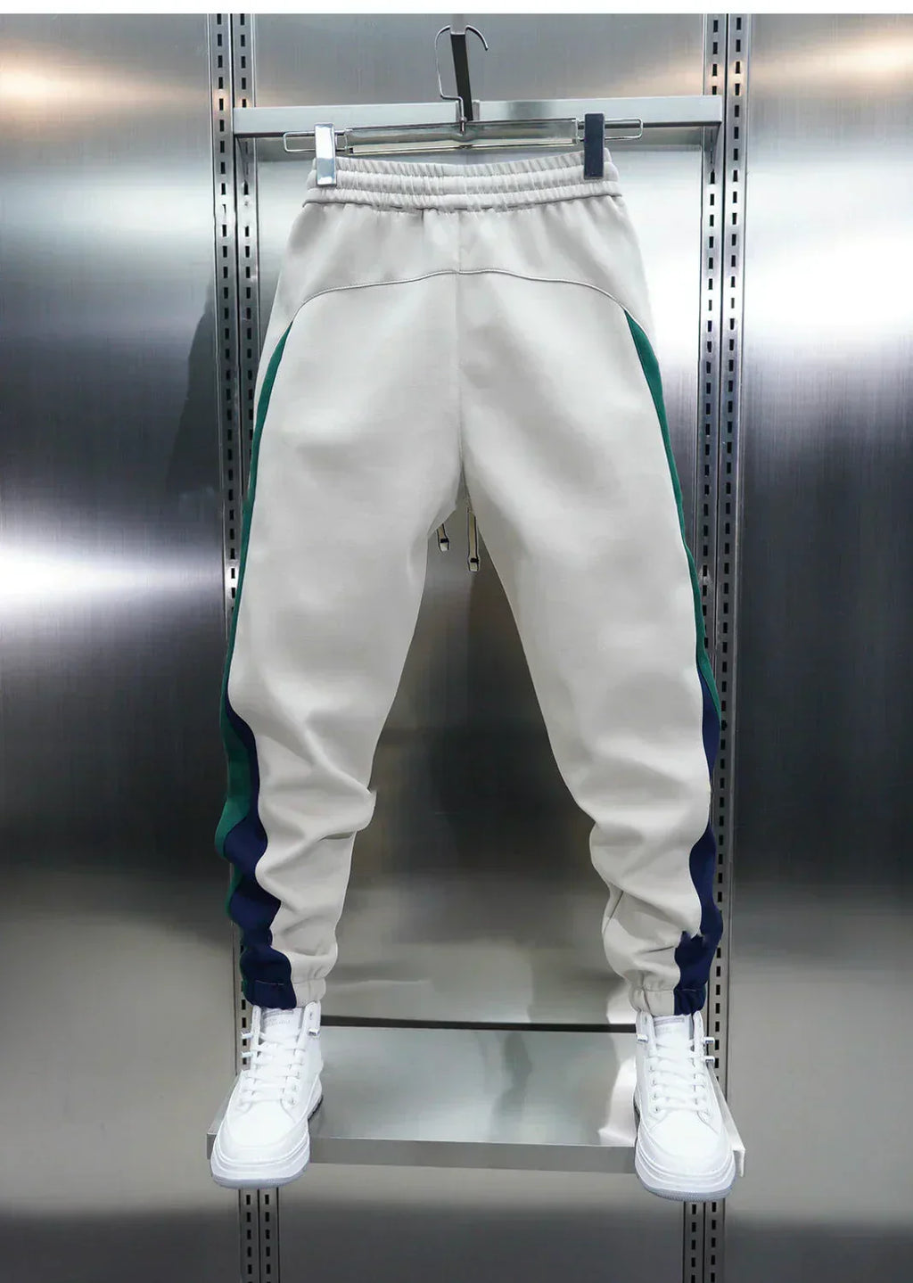 Laurent™ | Pantalones con tensión y bandas de contraste