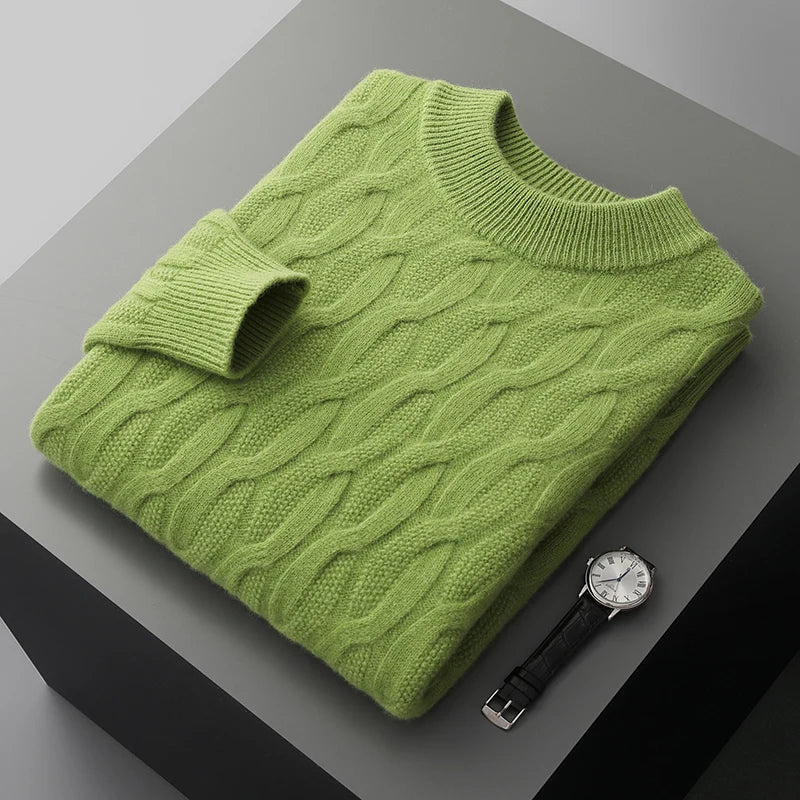 Graham | Jersey de Cachemira Jacquard