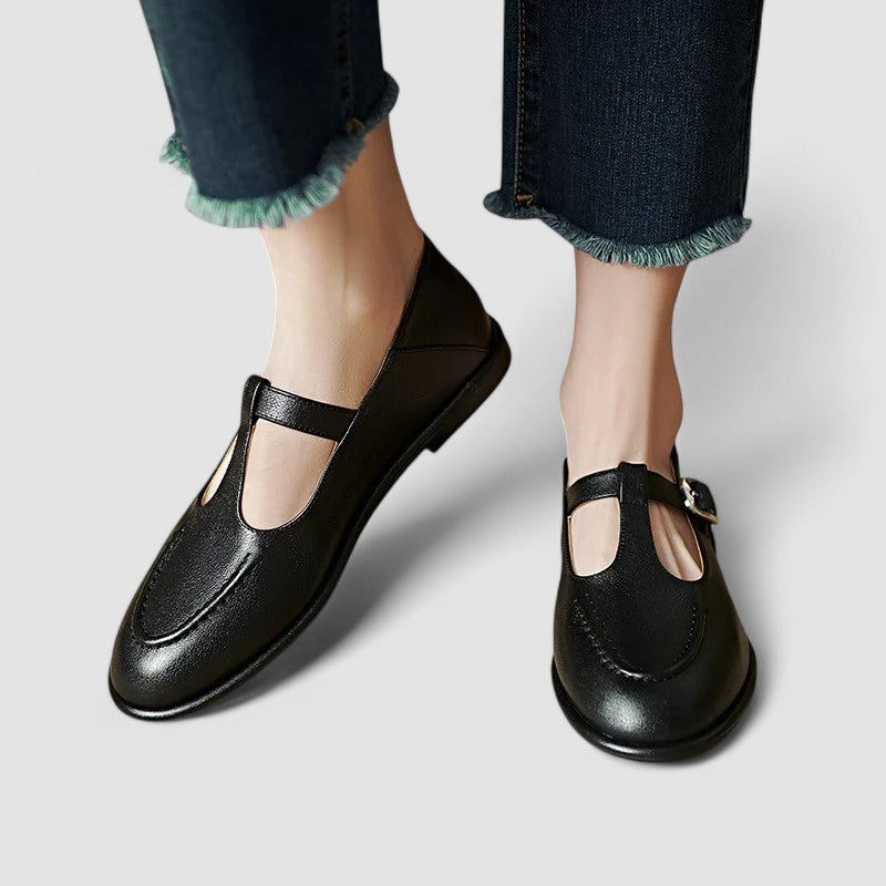Ariyzzah | Zapatos Mary Jane ortopédicos con tacón bajo