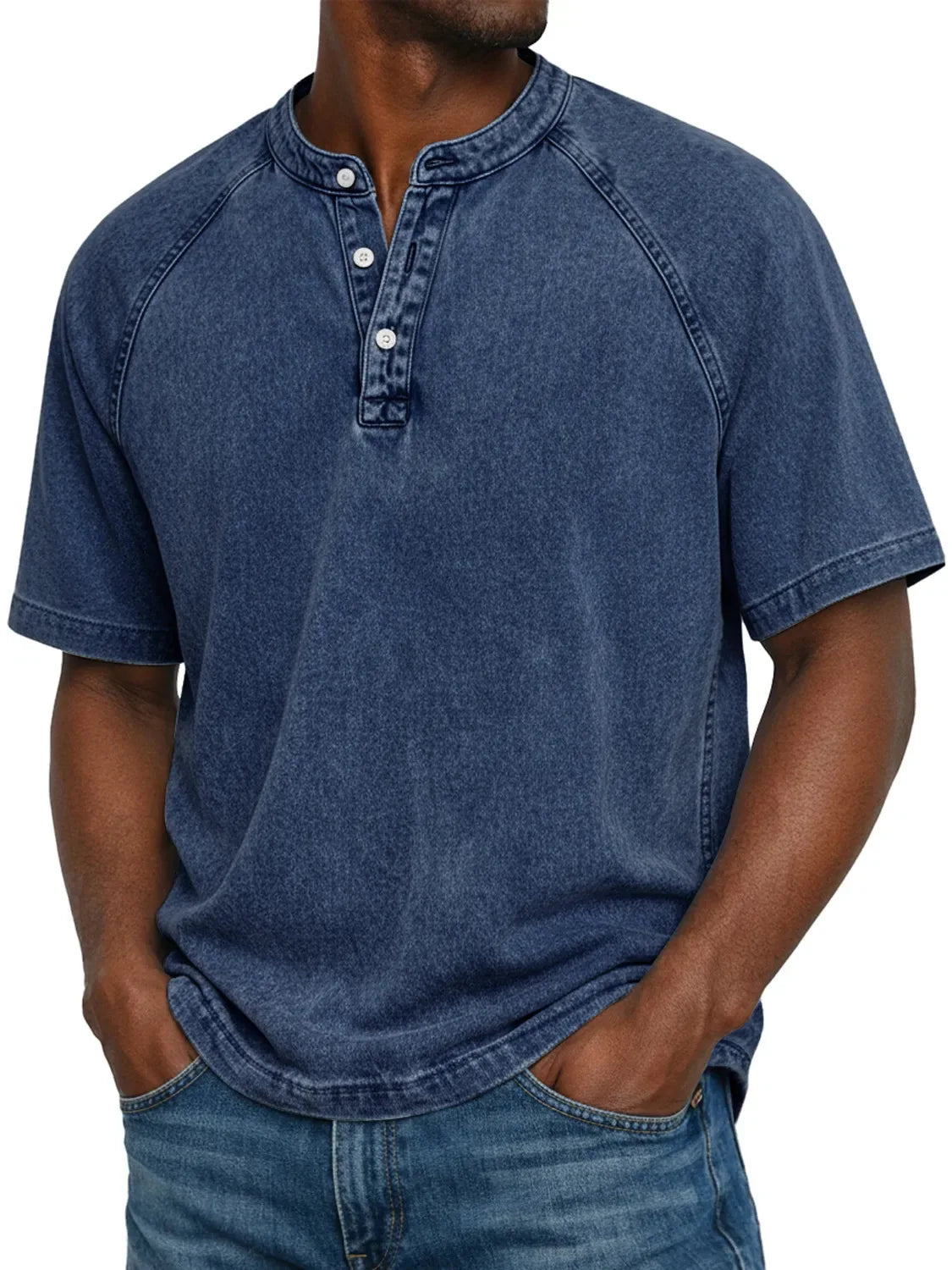 Ernest | Polo vintage abotonada para hombre