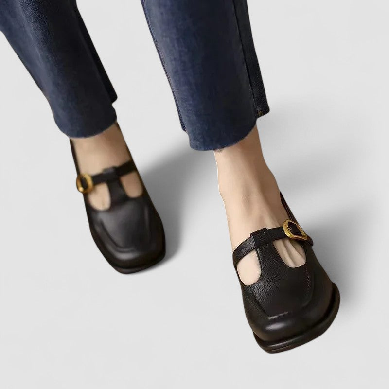 Kyrahnae | Zapatos Mary Jane ortopédicos con correa T