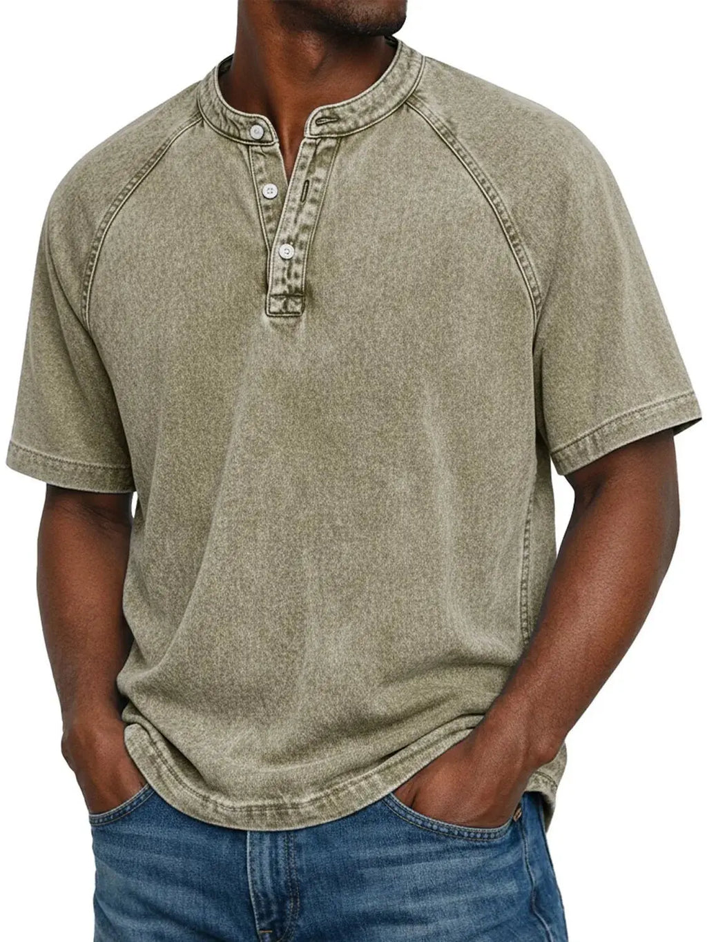 Ernest | Polo vintage abotonada para hombre