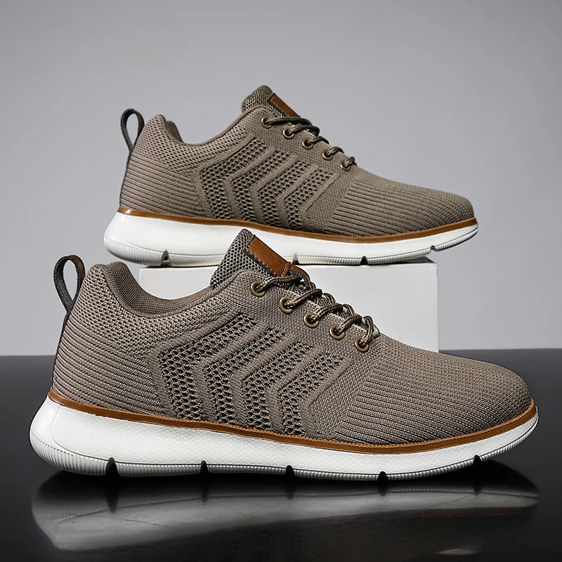 DARIO – Zapatilla Hombre Tejido Mesh Transpirable Estilo Casual Premium