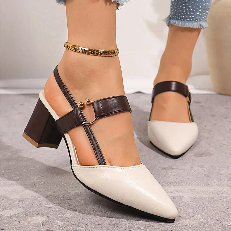 Tacones Mirella con anillo