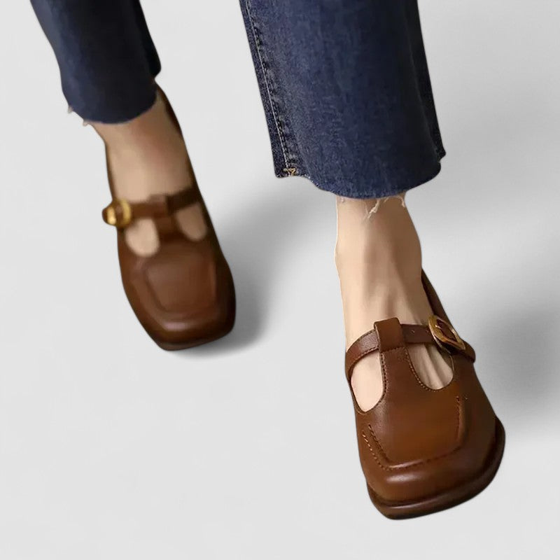 Kyrahnae | Zapatos Mary Jane ortopédicos con correa T