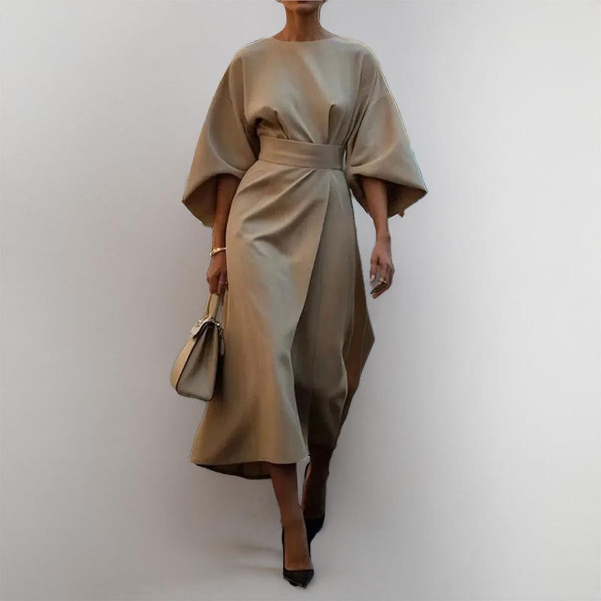 Katarzyna | Vestido Maxi con manga kimono