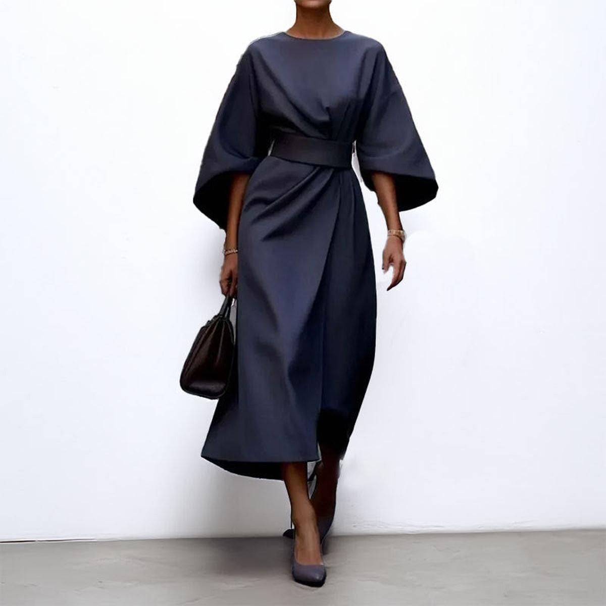 Katarzyna | Vestido Maxi con manga kimono