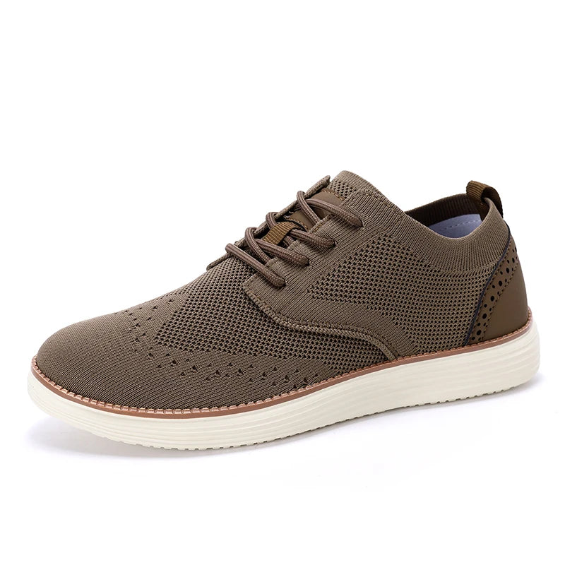 LUCA – Zapatilla Hombre Tejido Transpirable Estilo Oxford Premium