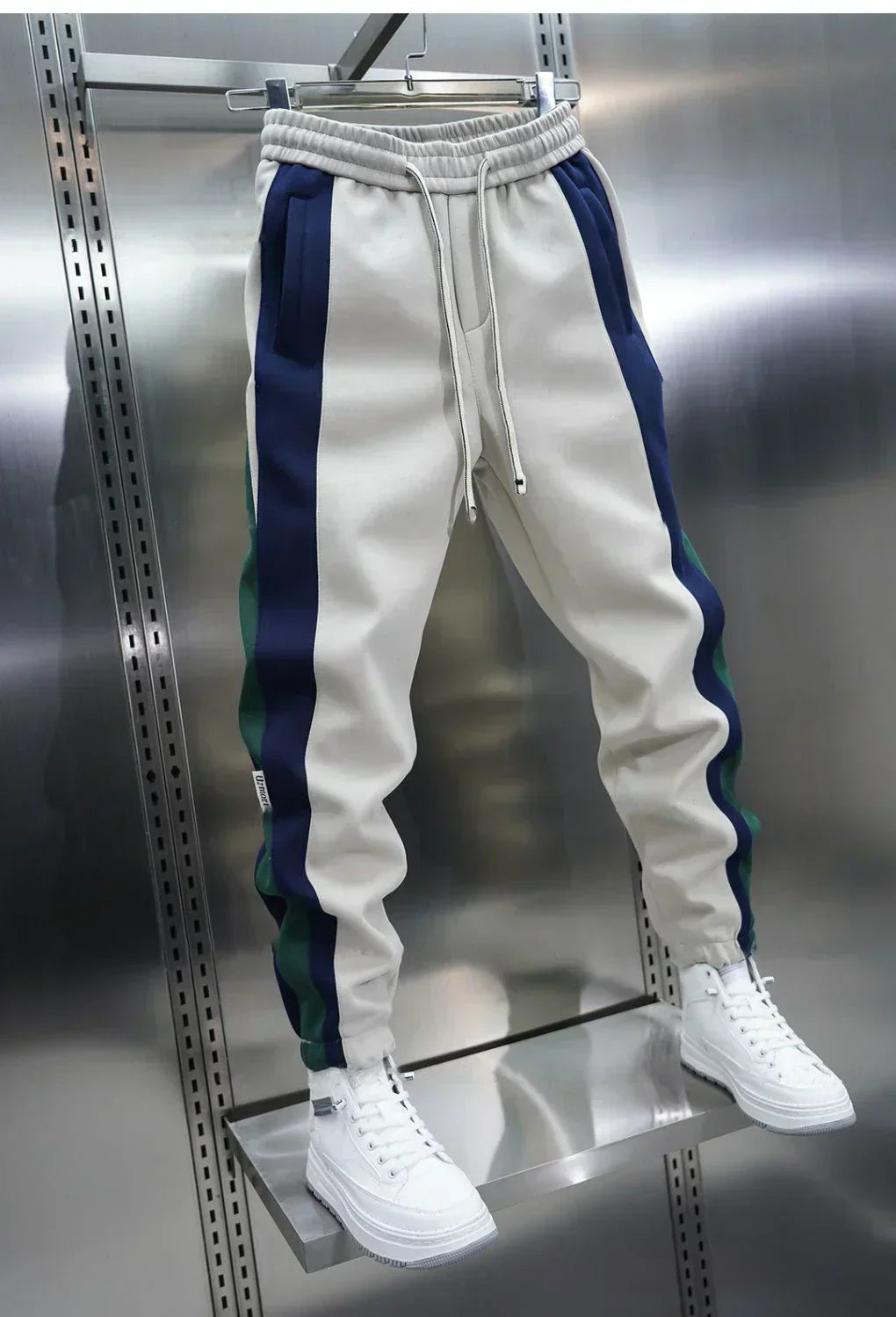 Laurent™ | Pantalones con tensión y bandas de contraste