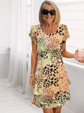 Danielle – Vestido de elegancia fluida con volantes